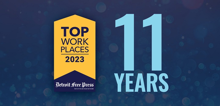 Top Workplace 2023 - 11 Years